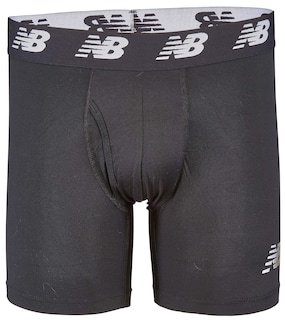 Foto 3 | Calzoncillos Tipo Bóxer New Balance 6 Performance Para Hombre, Paquete De 3, Color Negro L - Venta Internacional.