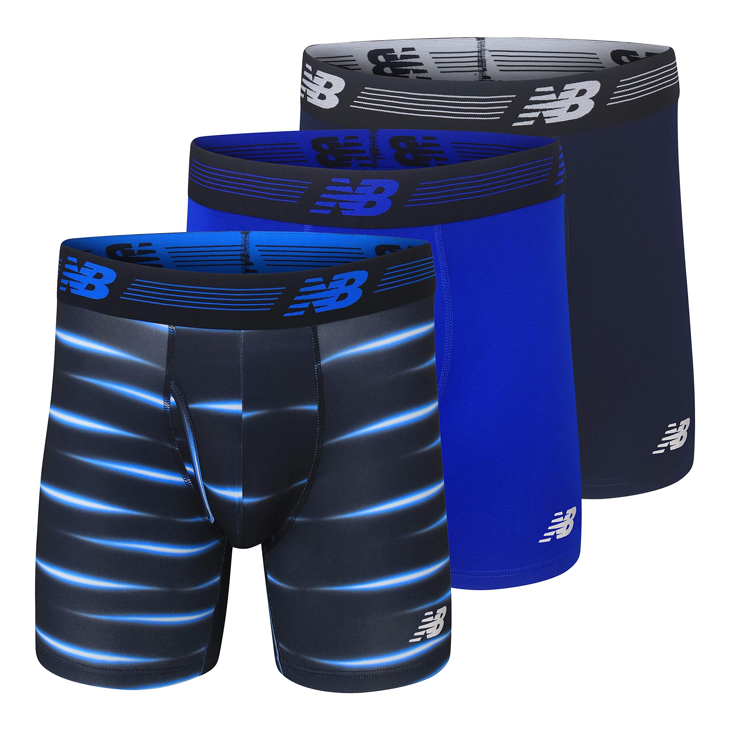 Calzoncillo Bóxer New Balance 6 Para Hombre, Paquete De 3, Xl - Venta Internacional.