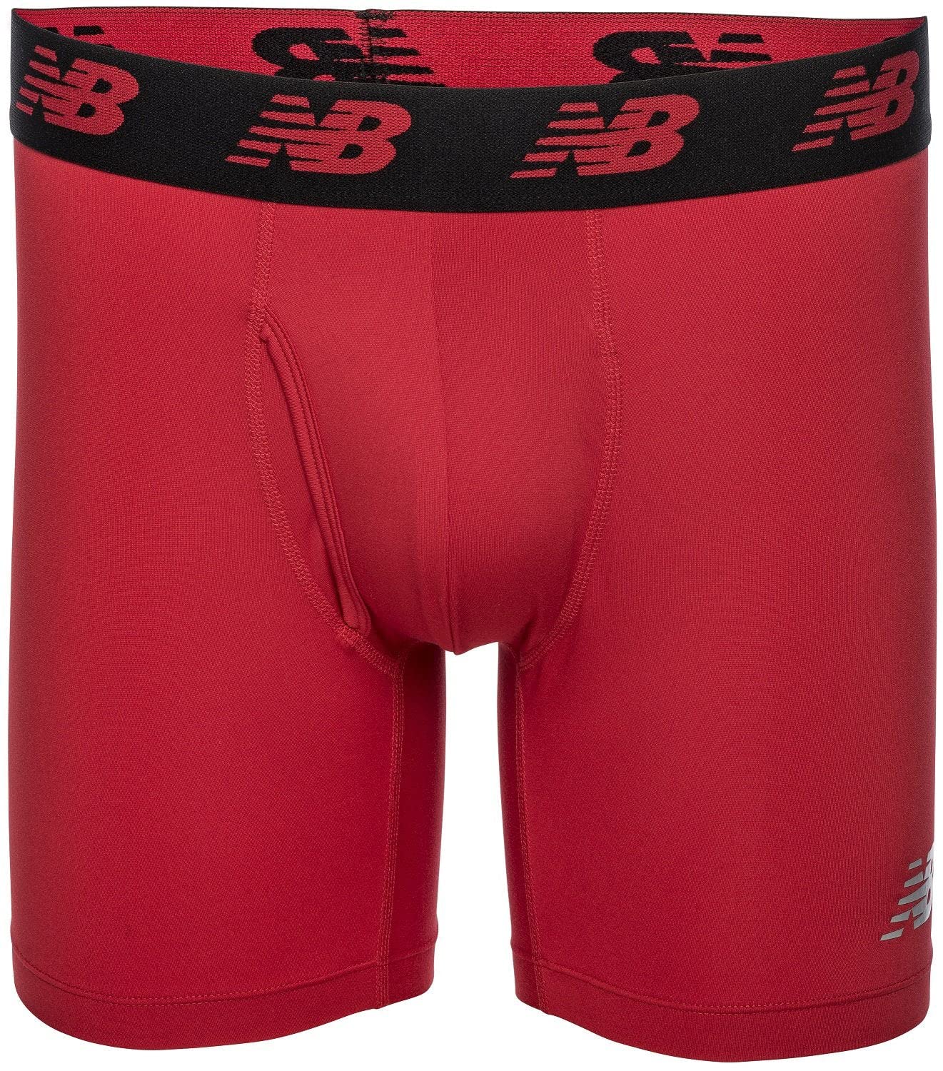 Foto 4 pulgar | Calzoncillos Bóxer New Balance Para Hombre, 6 Unidades, Color Negro/rojo/azul, Talla M - Venta Internacional.