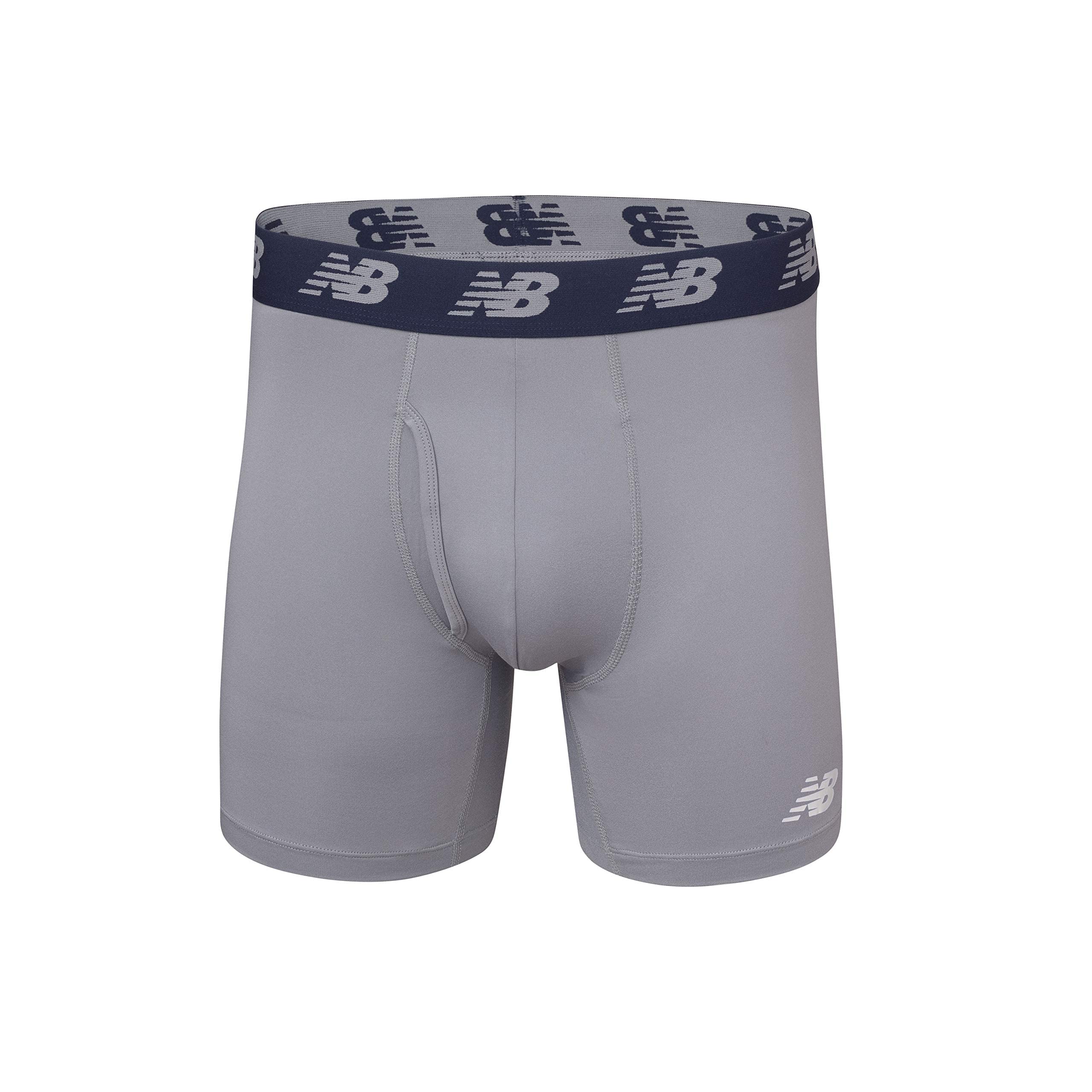 Foto 4 pulgar | Calzoncillos Bóxer New Balance 6 Para Hombre Con Funda, Paquete De 3, Talla M - Venta Internacional.