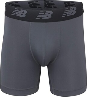 Foto 3 | Calzoncillo Bóxer New Balance Standard 5 Performance Para Hombre, Negro, Talla S - Venta Internacional.