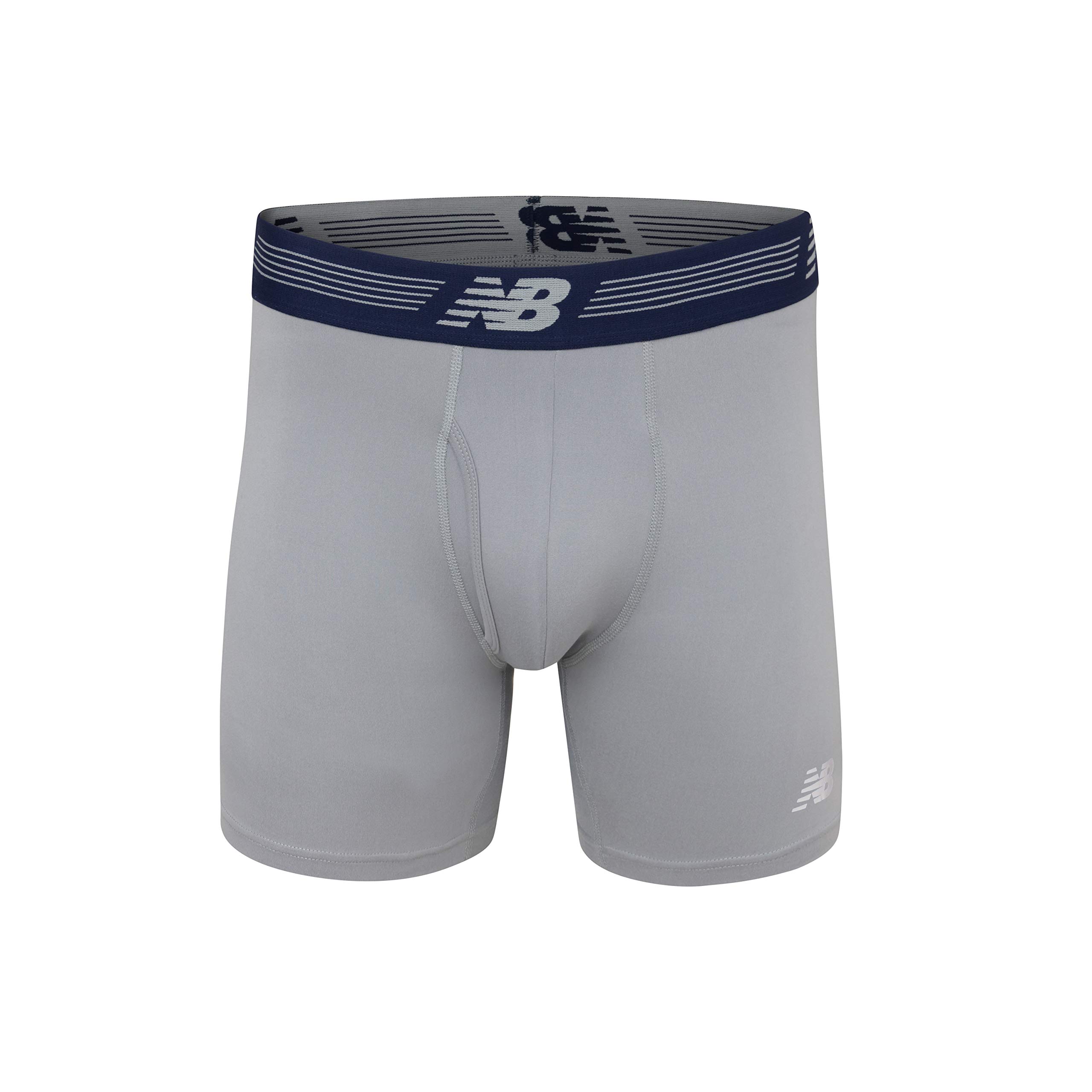 Foto 4 pulgar | Calzoncillos Tipo Bóxer New Balance De 6 Pulgadas Sin Etiqueta Para Hombre, Paquete De 3 - Venta Internacional.