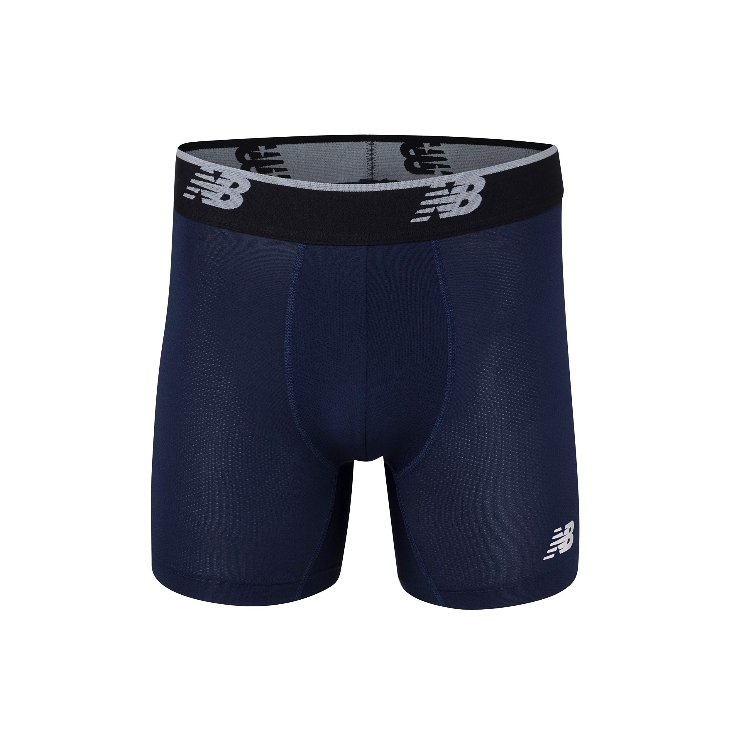 Foto 5 pulgar | Calzoncillos Bóxer New Balance Mesh 5 No Fly Para Hombre (paquete De 3) - Venta Internacional.