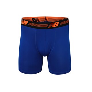 Foto 5 | Calzoncillo Bóxer New Balance Standard Performance 6 No Fly Para Hombre - Venta Internacional.