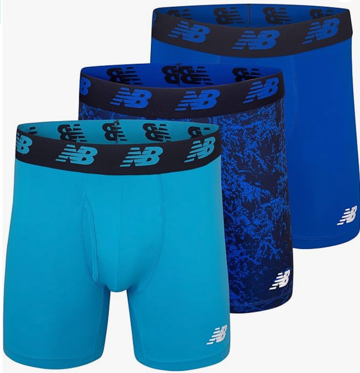 Calzoncillos Bóxer New Balance Para Hombre Cadet/team Royal Xl, Paquete De 6 - Venta Internacional.