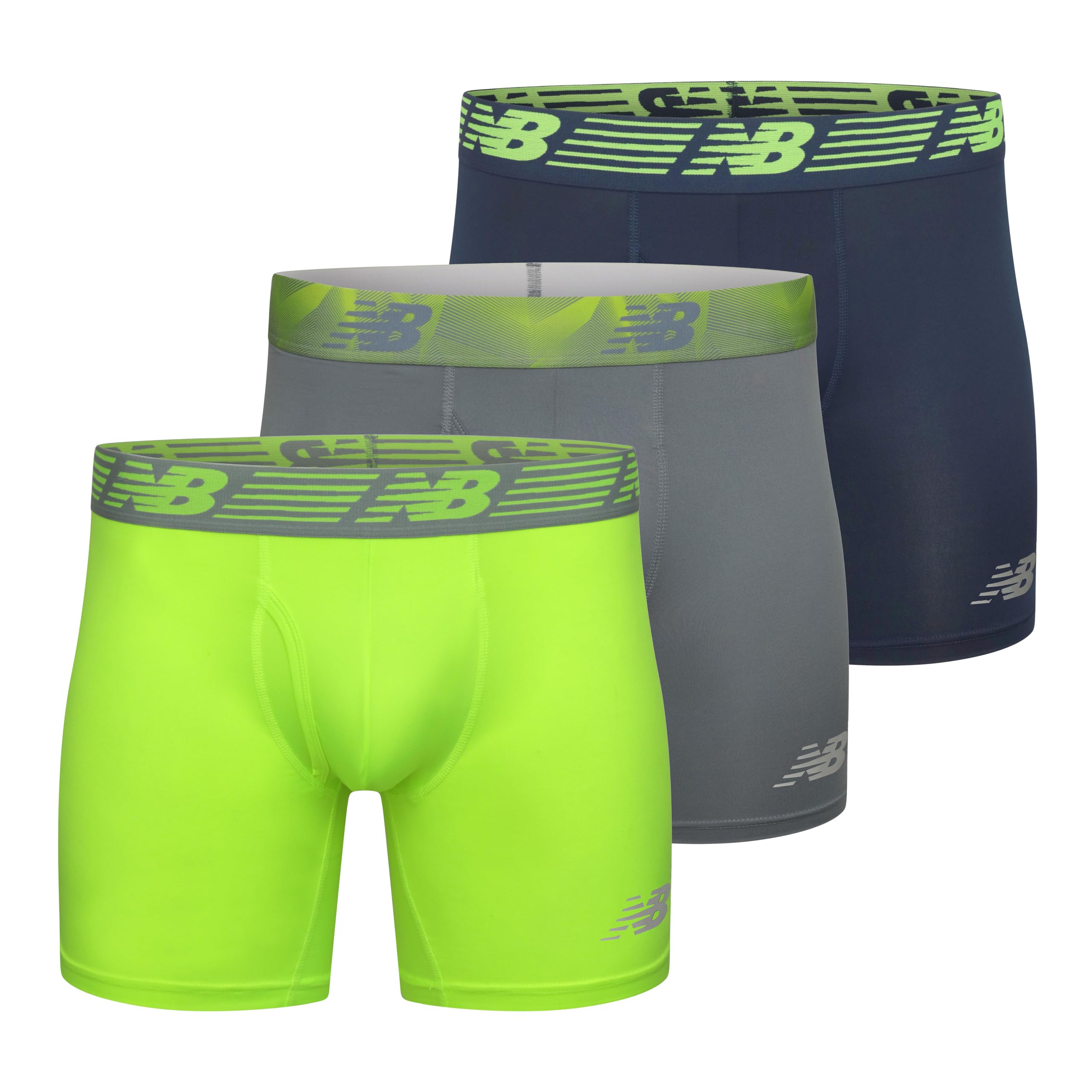 Calzoncillos Tipo Bóxer New Balance Para Hombre, Talla Xl (40-42), Paquete De 6 - Venta Internacional.