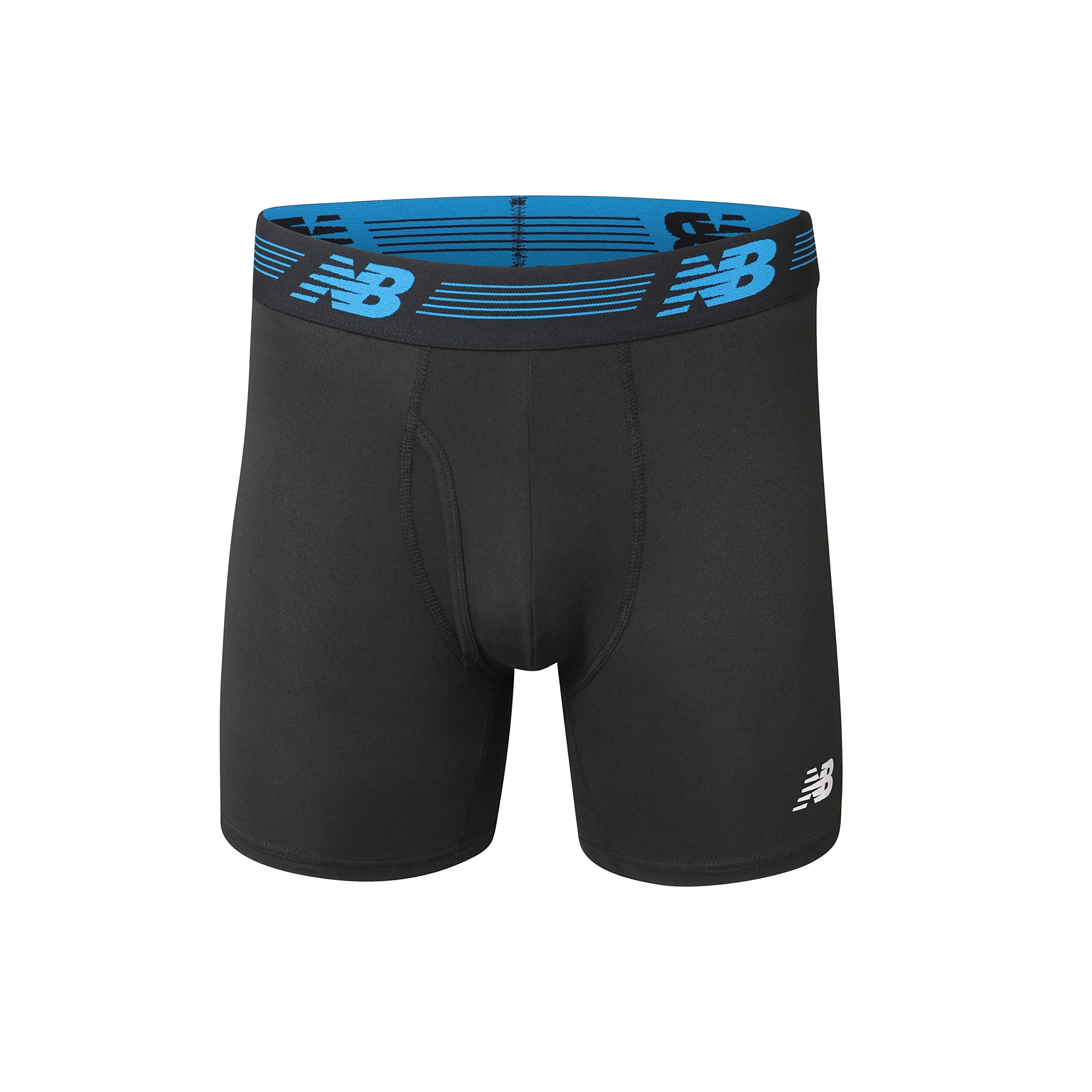 Foto 2 | Calzoncillos Tipo Bóxer New Balance De 6 Pulgadas Sin Etiqueta Para Hombre, Paquete De 3 - Venta Internacional.