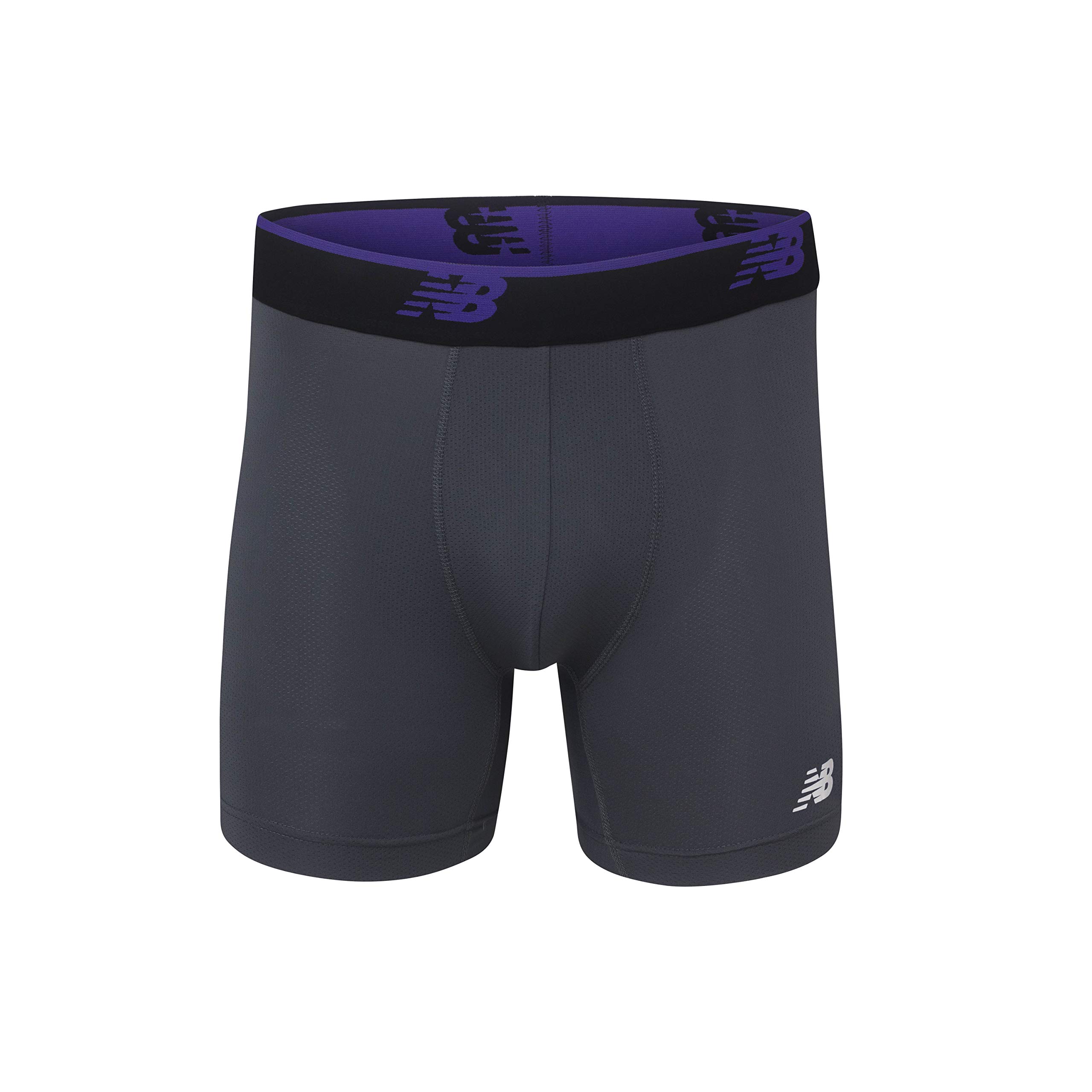 Foto 5 pulgar | Calzoncillos Bóxer New Balance Mesh 5 No Fly Para Hombre (paquete De 3) - Venta Internacional.