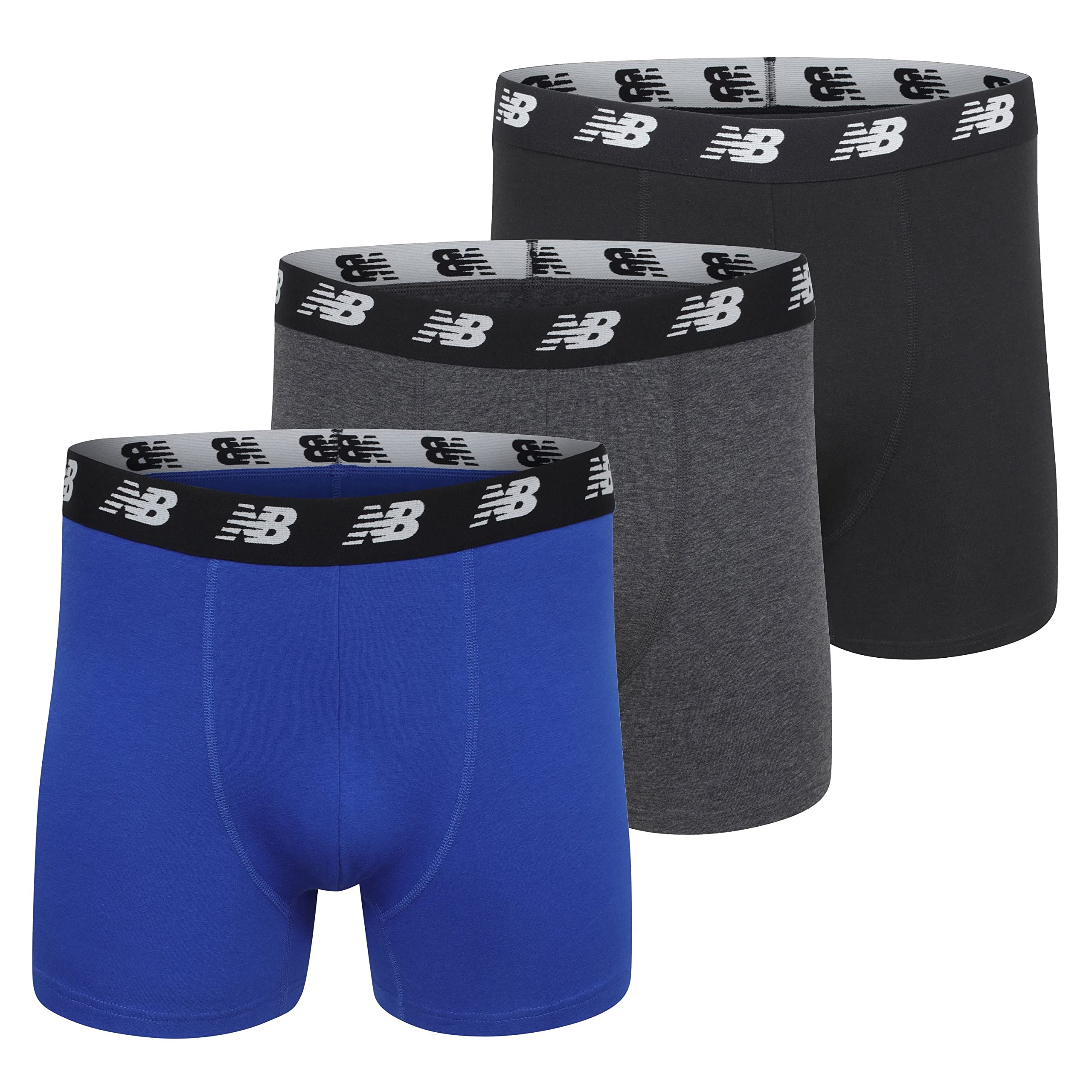 Calzoncillos Bóxer New Balance No-fly Cotton Performance De 5 Pulgadas - Venta Internacional.