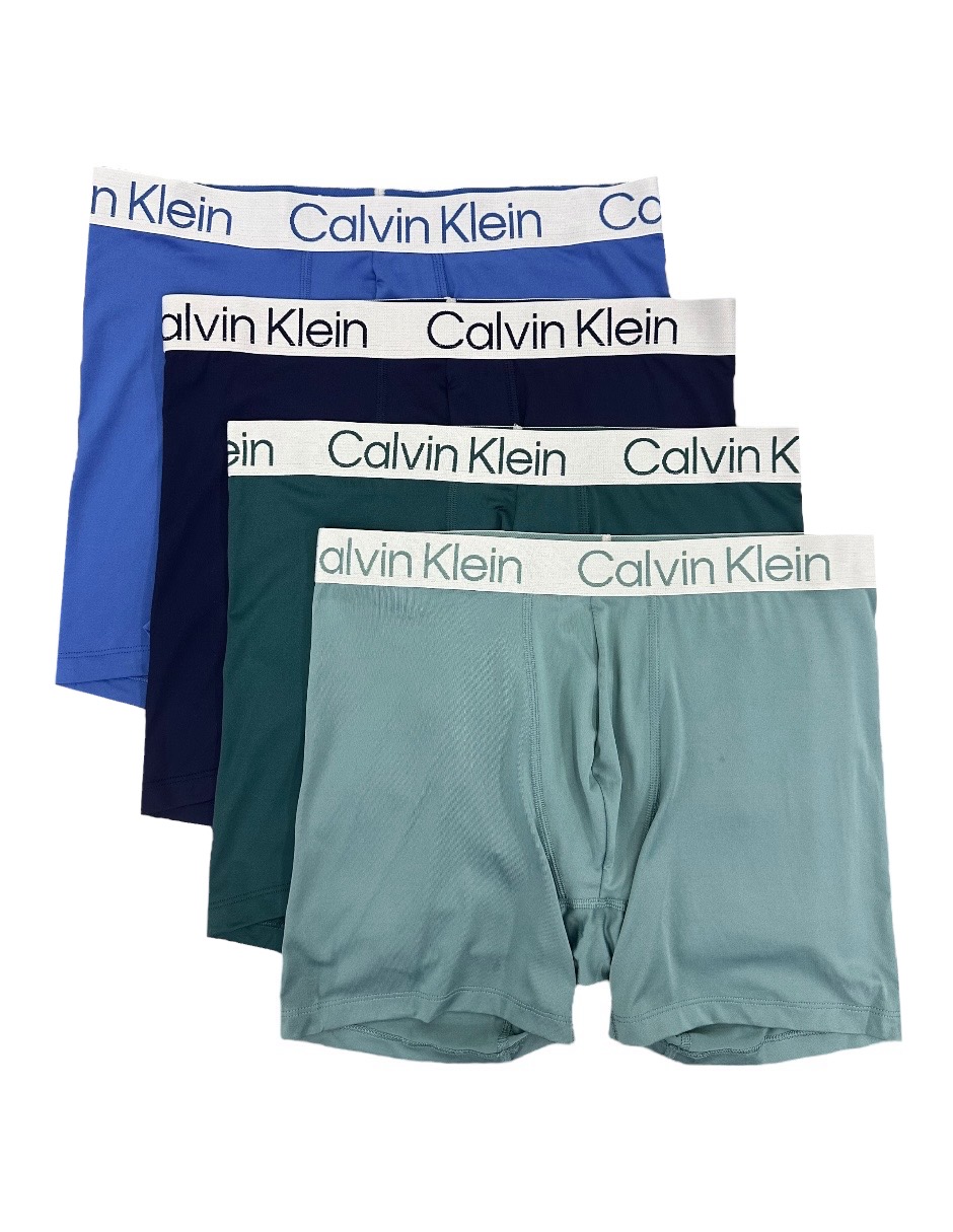 Foto 2 pulgar | Calvin Klein 4 Pack Boxers Brief Microfibra Calzones Hombre