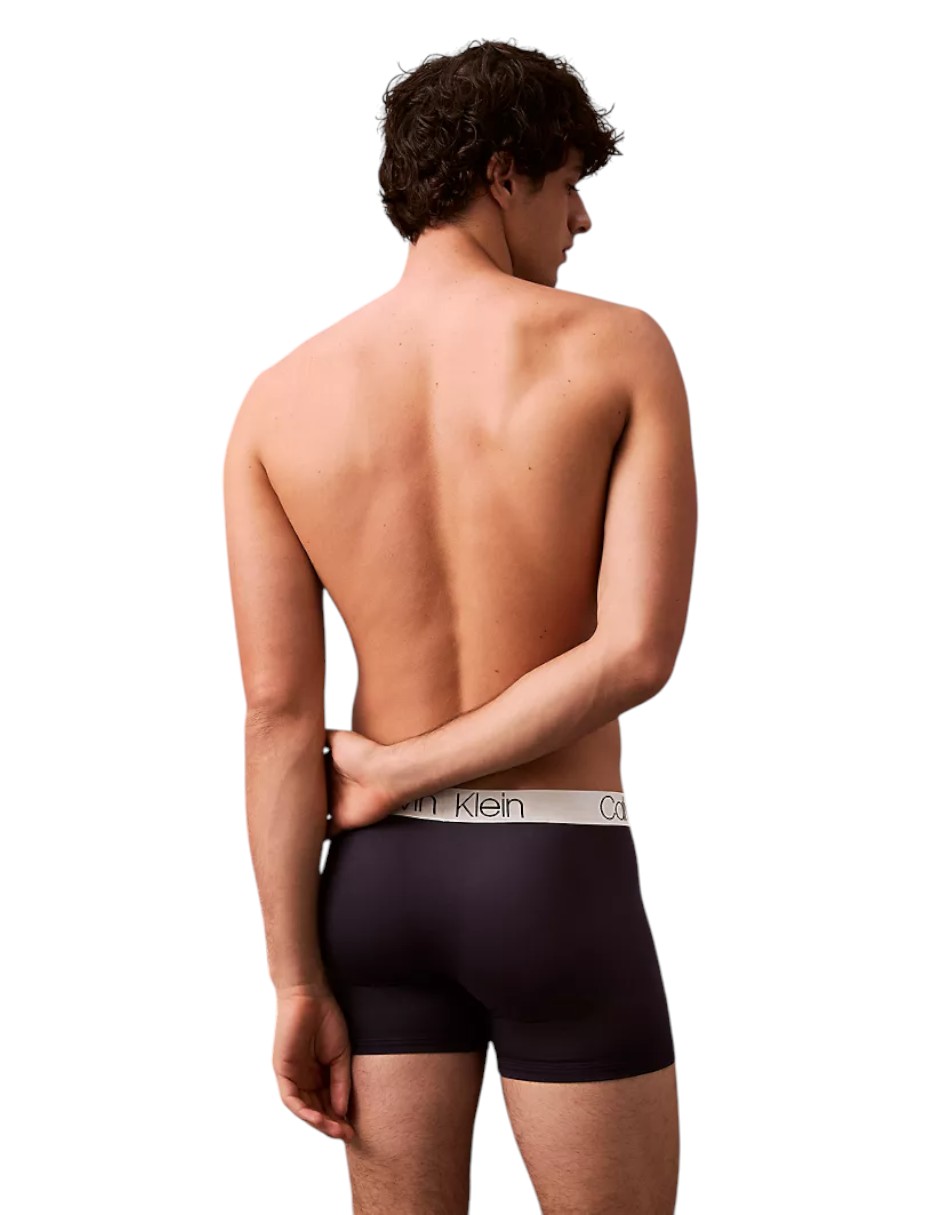 Foto 3 | Boxer Calvin Klein 4 Pack Calzones Trunk De Microfibra