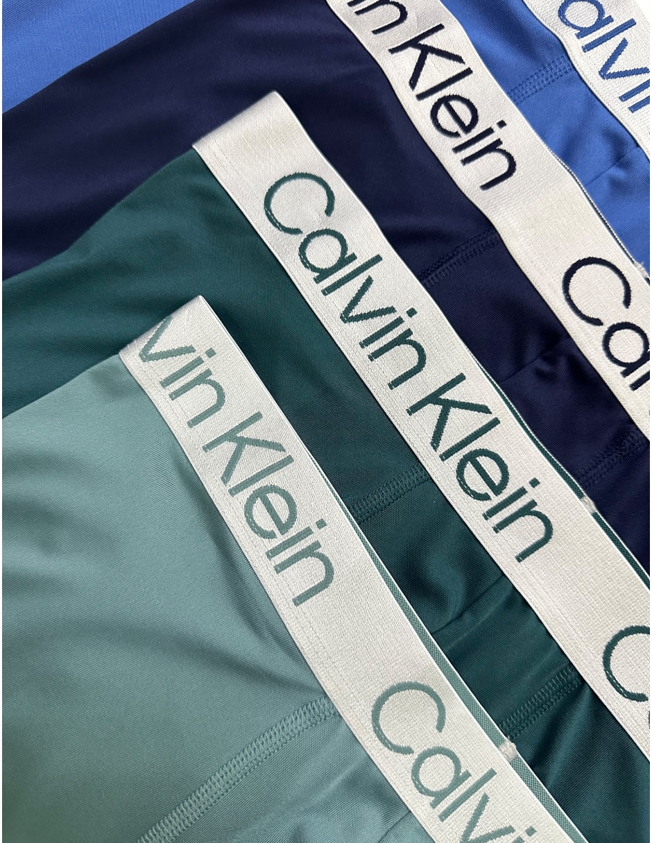 Foto 6 pulgar | Boxer Calvin Klein 4 Pack Calzones Trunk De Microfibra