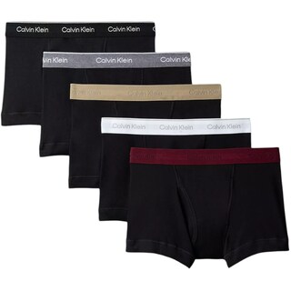 Foto 1 | Boxers 5 Pack Calvin Klein Algodón Largos Negros