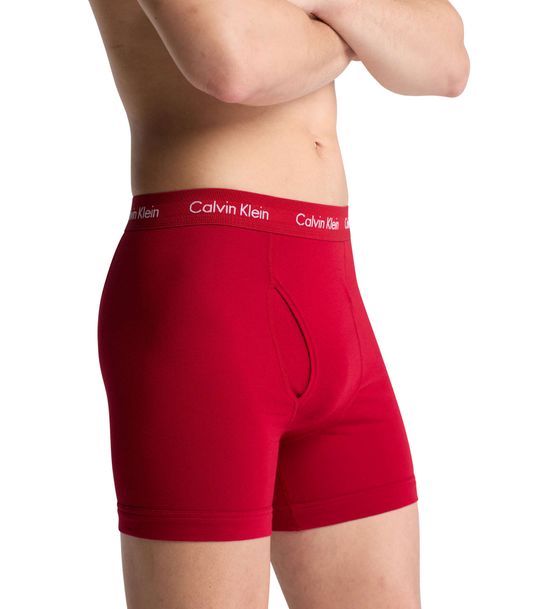 Foto 4 pulgar | Boxers 3 Pack Calvin Klein Algodón Largos Colores