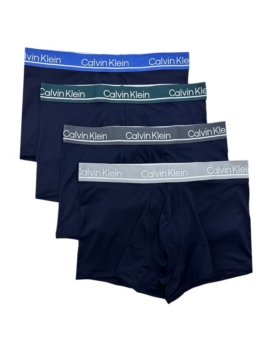 Foto 2 pulgar | Boxer Calvin Klein Trunk 4 Pack Microfibra