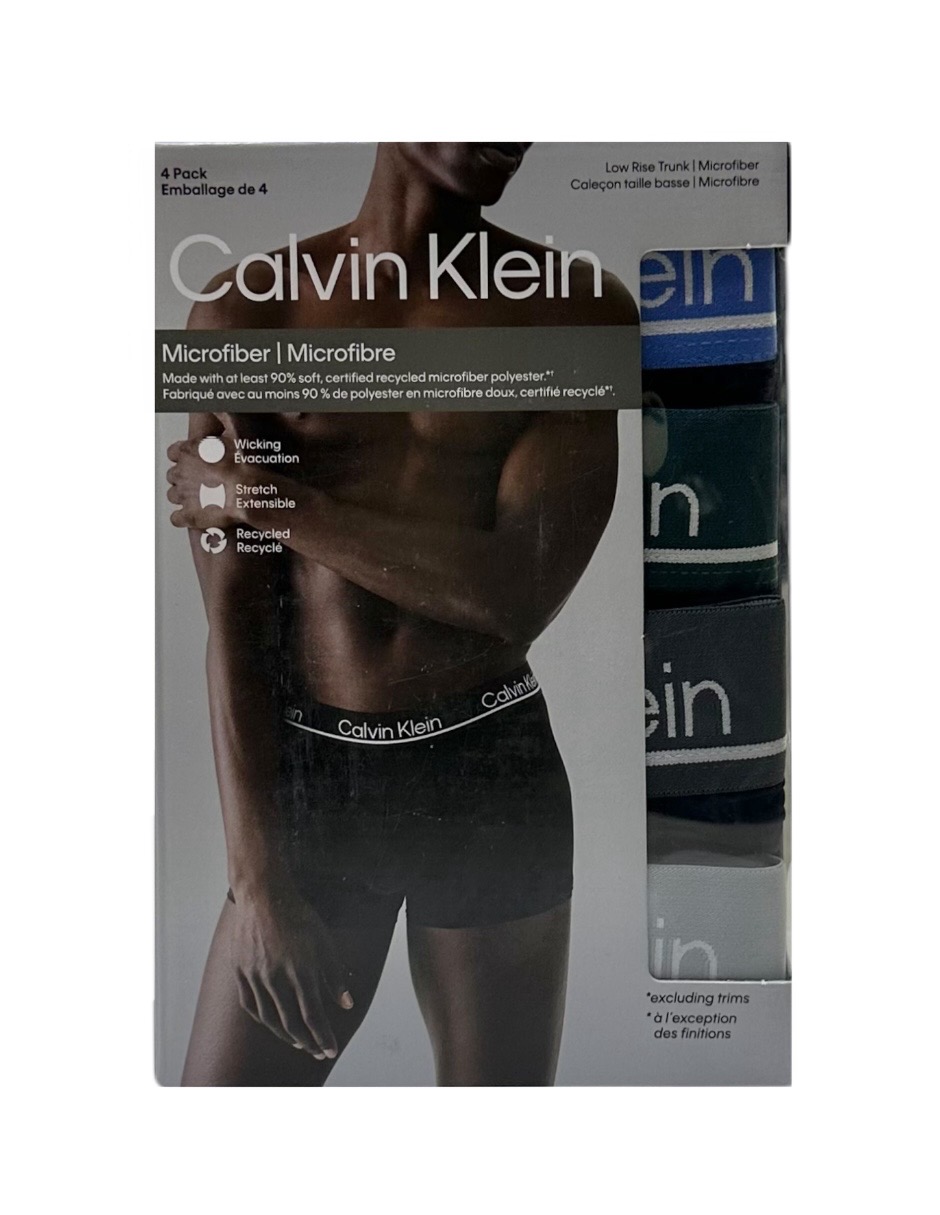 Foto 5 pulgar | Boxer Calvin Klein Trunk 4 Pack Microfibra