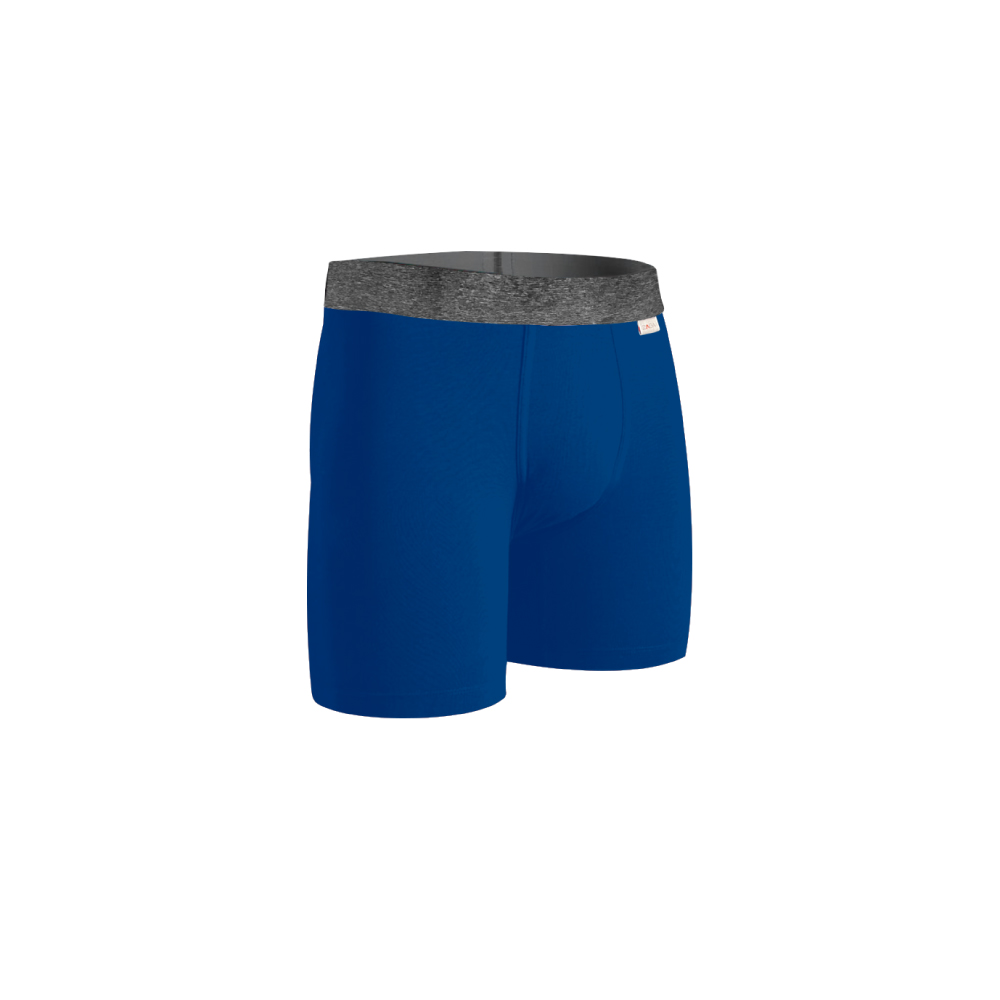 Foto 4 pulgar | Boxer Zaga Largo 6 Pack Azul
