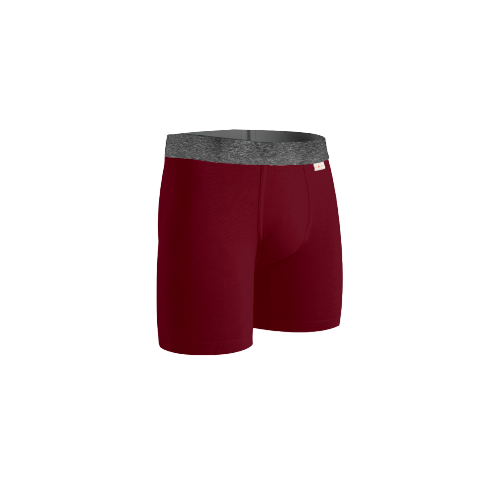 Foto 6 pulgar | Boxer Zaga Largo 6 Pack Camuflaje Vino