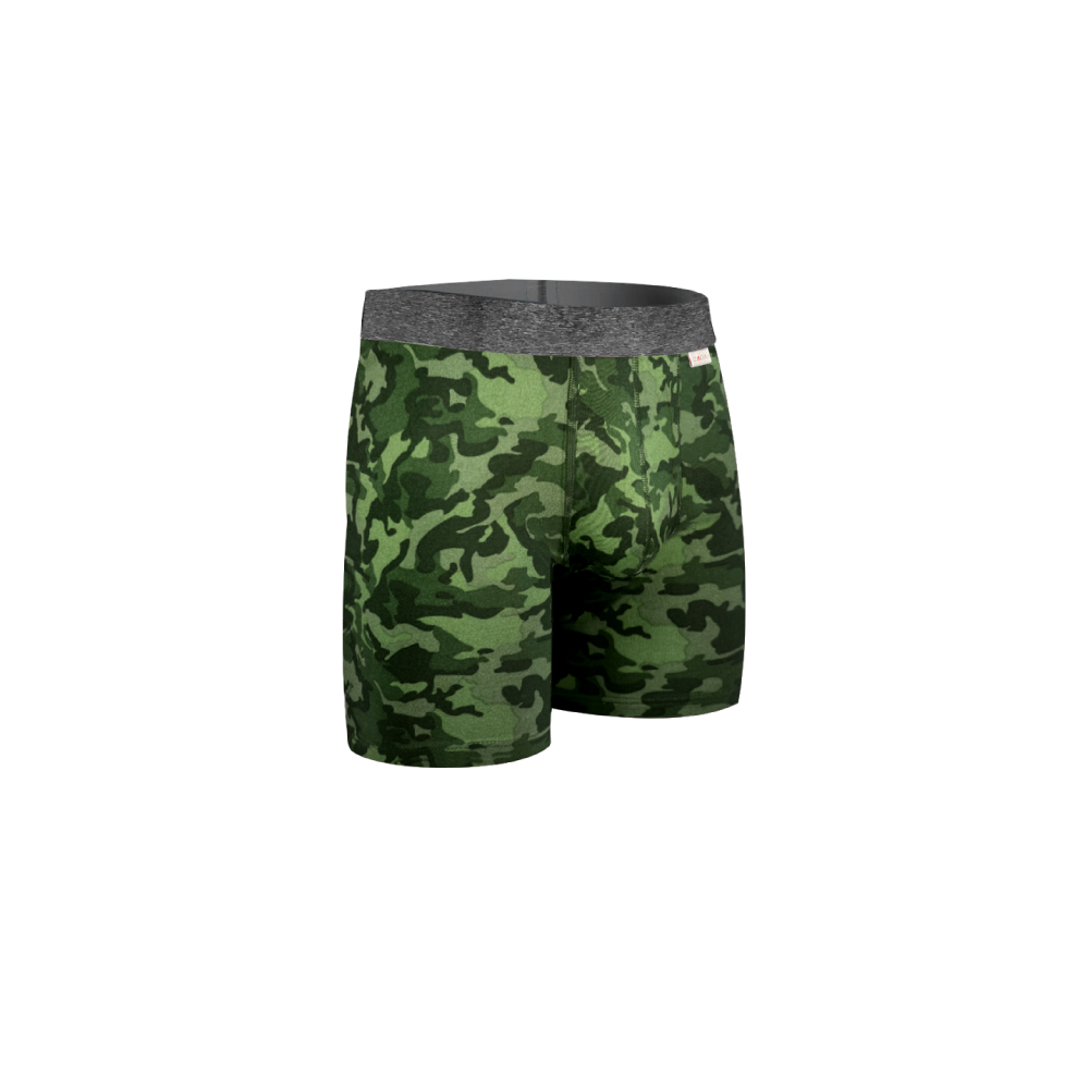 Foto 3 | Boxer Zaga Largo  6 Pack Rombos Verde