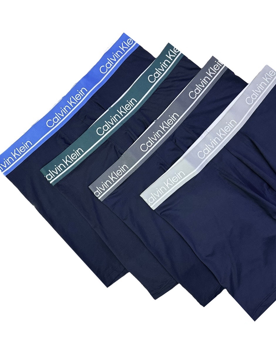 Foto 3 pulgar | Boxer Brief 4 Pack Calvin Klein Microfibra Nc