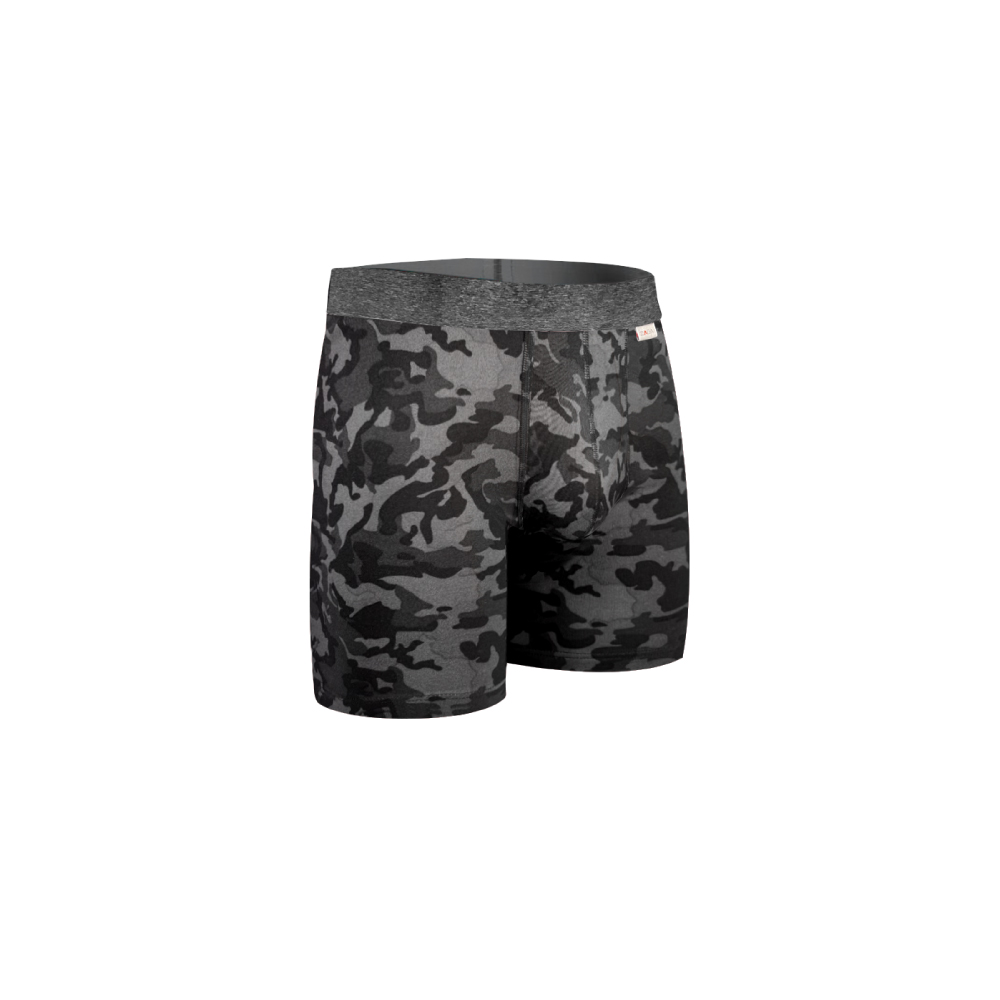 Foto 4 pulgar | Boxer Zaga Largo  6 Pack Rombos Negro