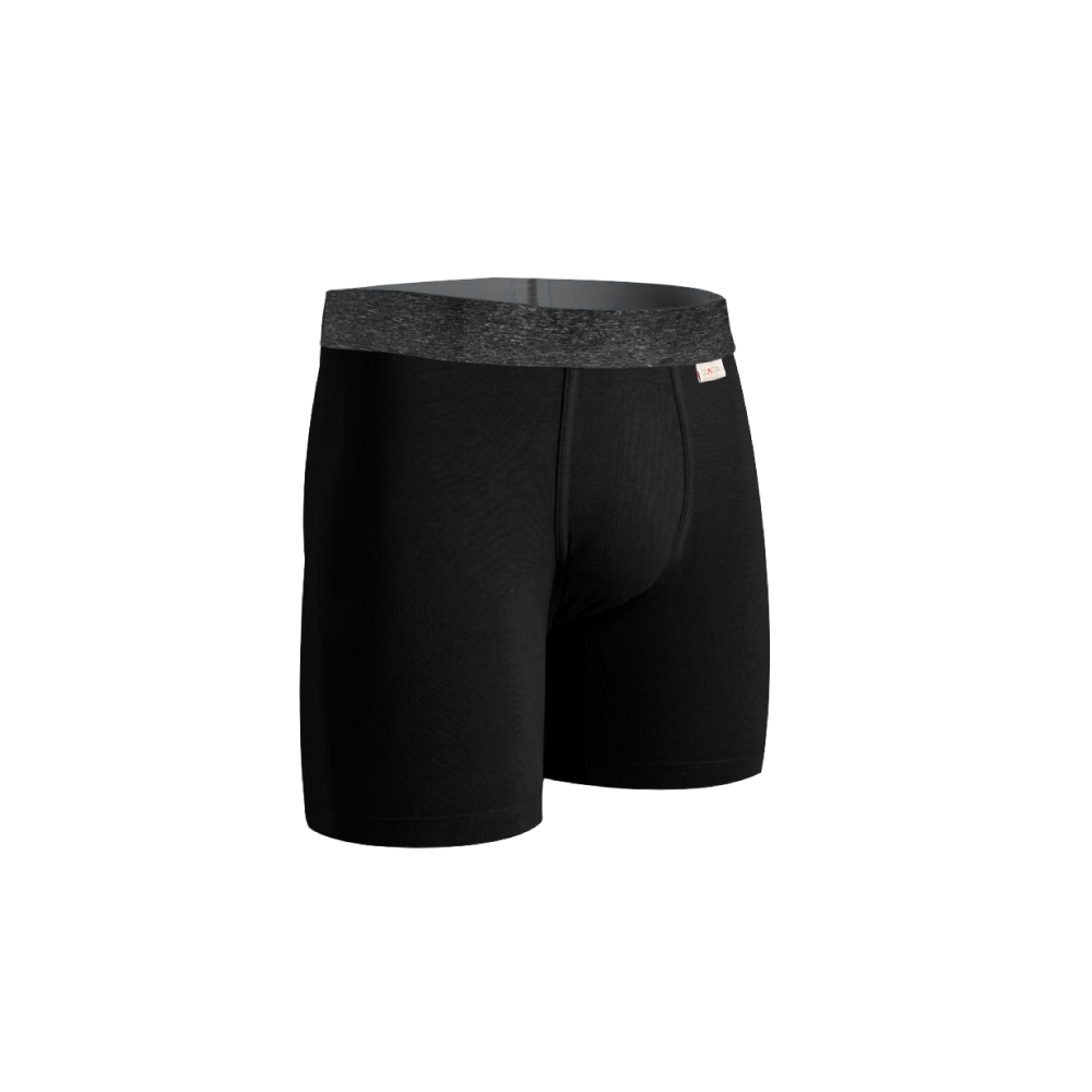Foto 5 pulgar | Boxer Zaga Largo  6 Pack Rombos Negro