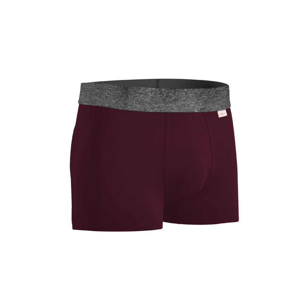 Foto 4 pulgar | Boxer Zaga Corto 6 Piezas Camuflaje Vino