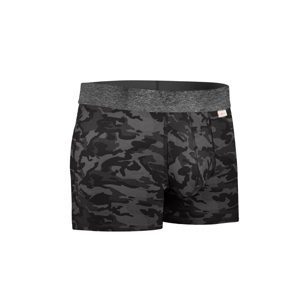 Foto 4 pulgar | Boxer Zaga Corto 6 Piezas Rombos Negro