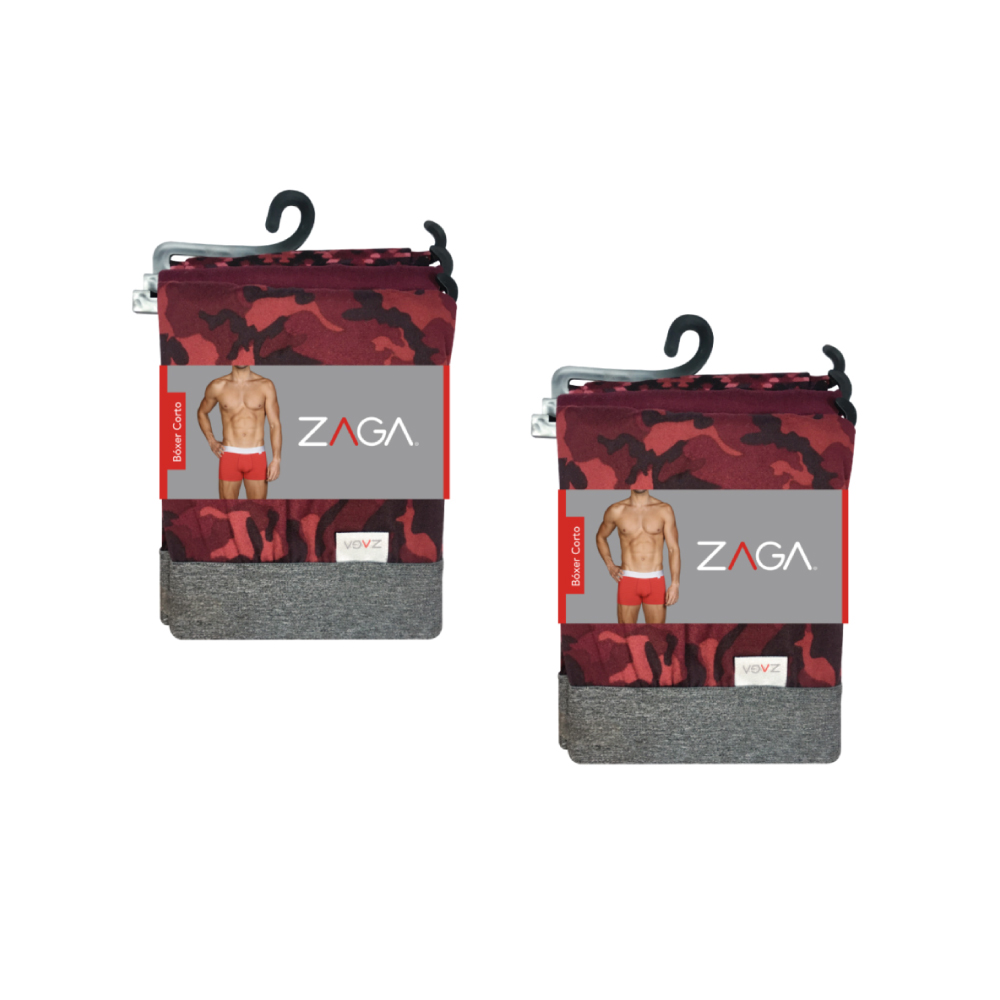 Foto 2 | Bóxer Zaga de 6 Piezas para Hombre