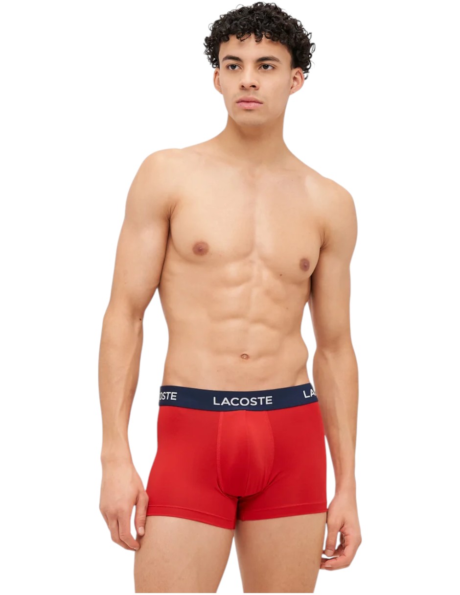 Foto 4 pulgar | Boxers Lacoste 3 Pack Cortos Algodón Para Hombre - Original