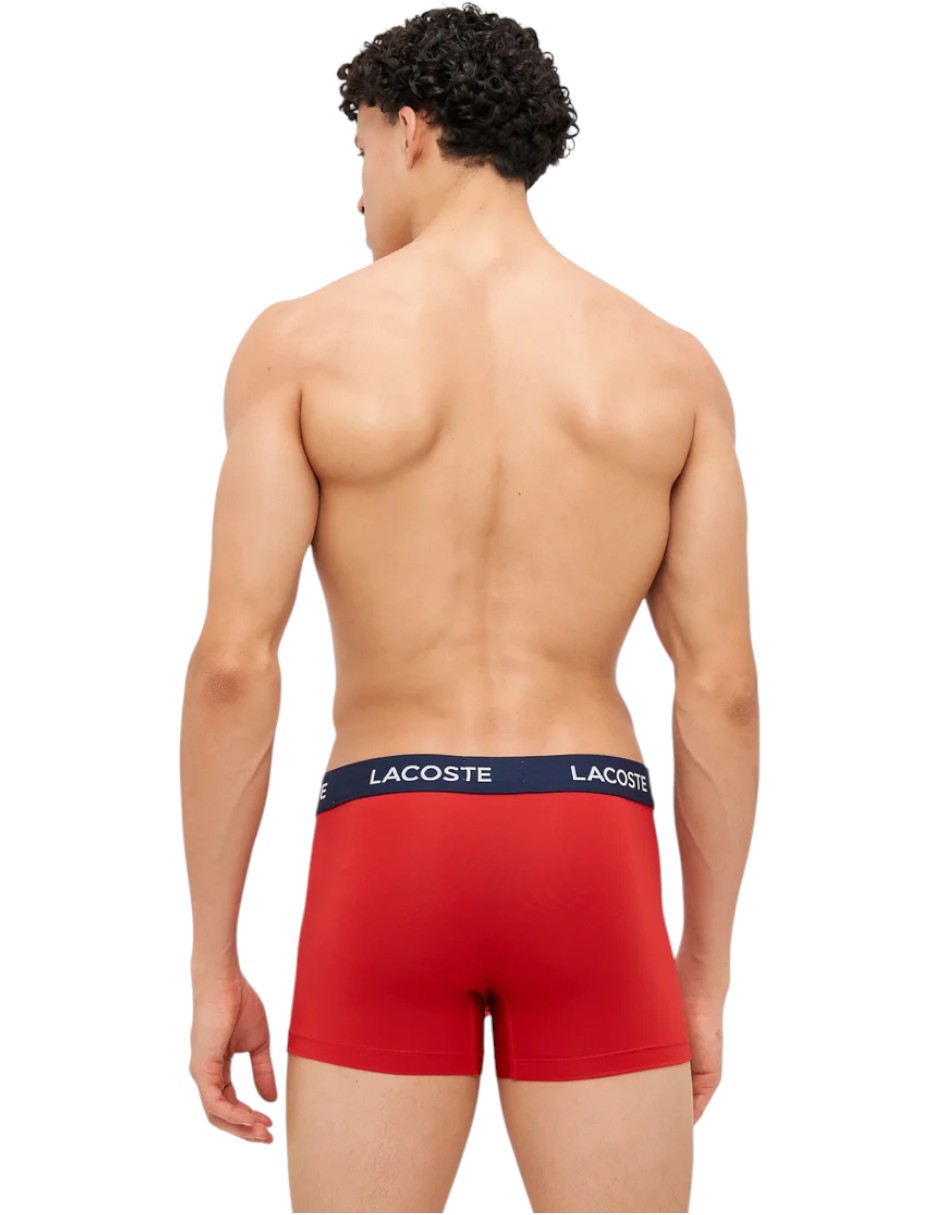 Foto 6 pulgar | Boxers Lacoste 3 Pack Cortos Algodón Para Hombre - Original