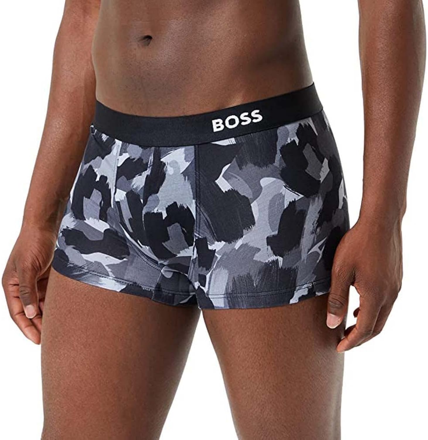 Foto 2 pulgar | Boxer Hugo Boss Trunk Algodón Refined Calzoncillo Original