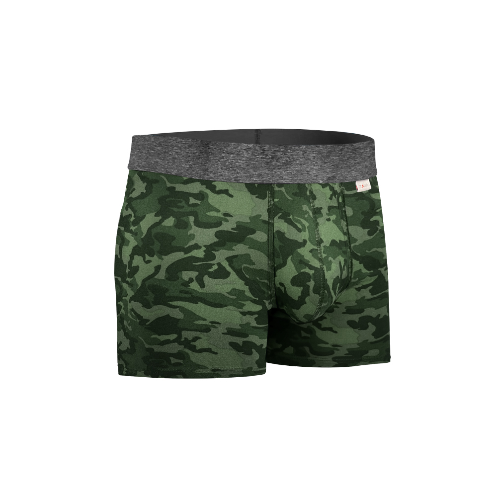Foto 3 pulgar | Boxer Zaga Corto 6 Pack Rombos Verde