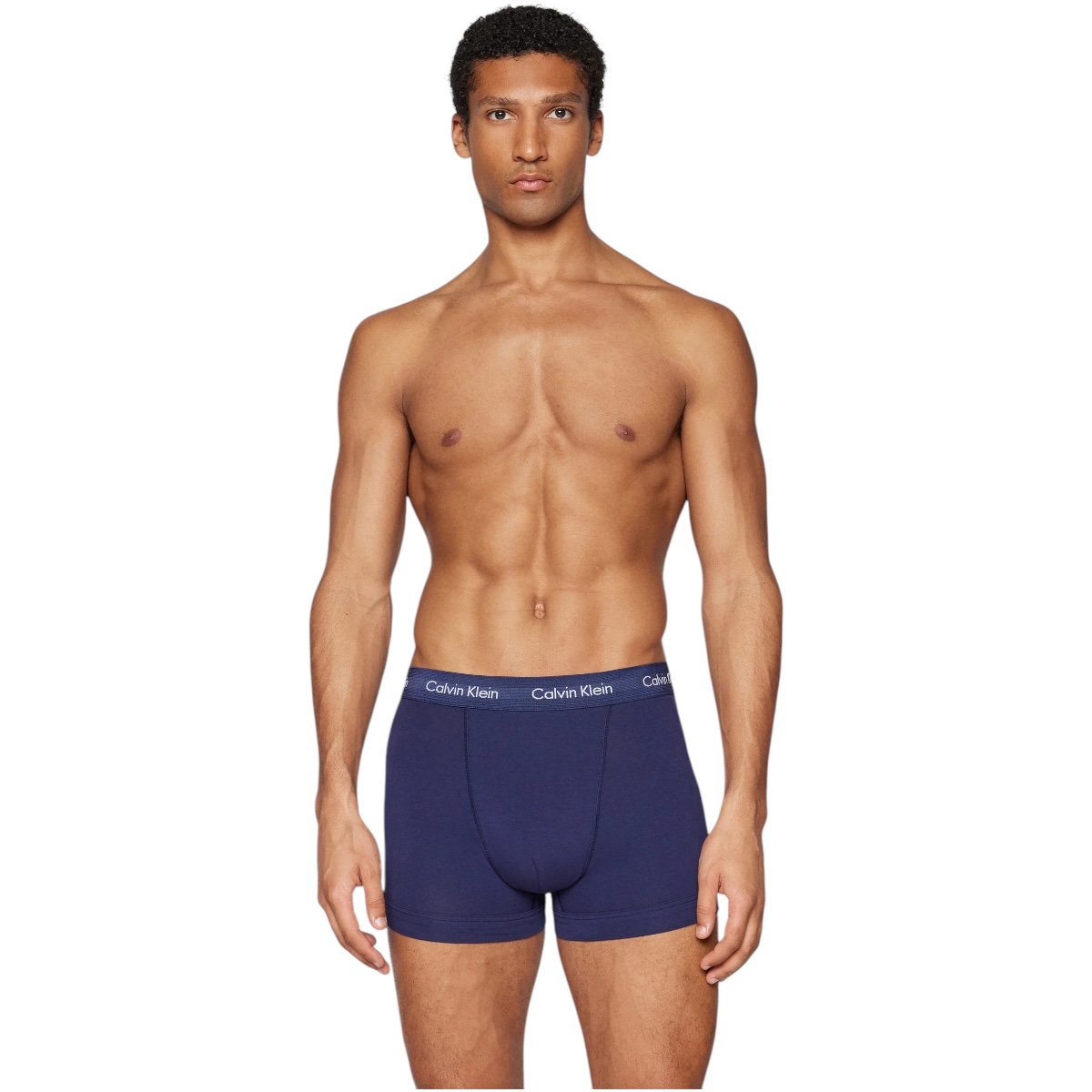 Foto 3 pulgar | Boxers Calvin Klein 3 Pack Cortos De Algodon Fit