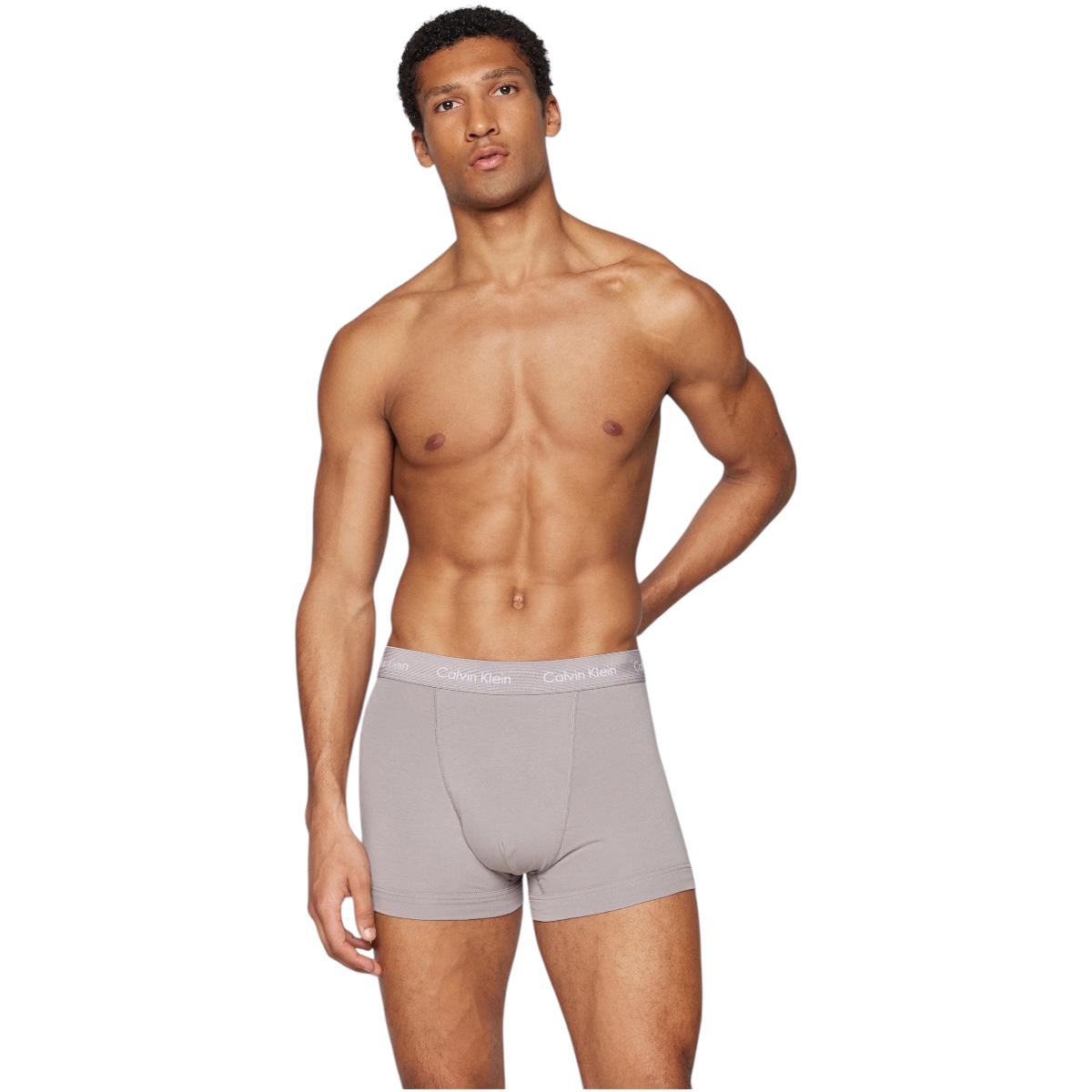 Foto 3 | Boxers Calvin Klein 3 Pack Cortos De Algodon Fit