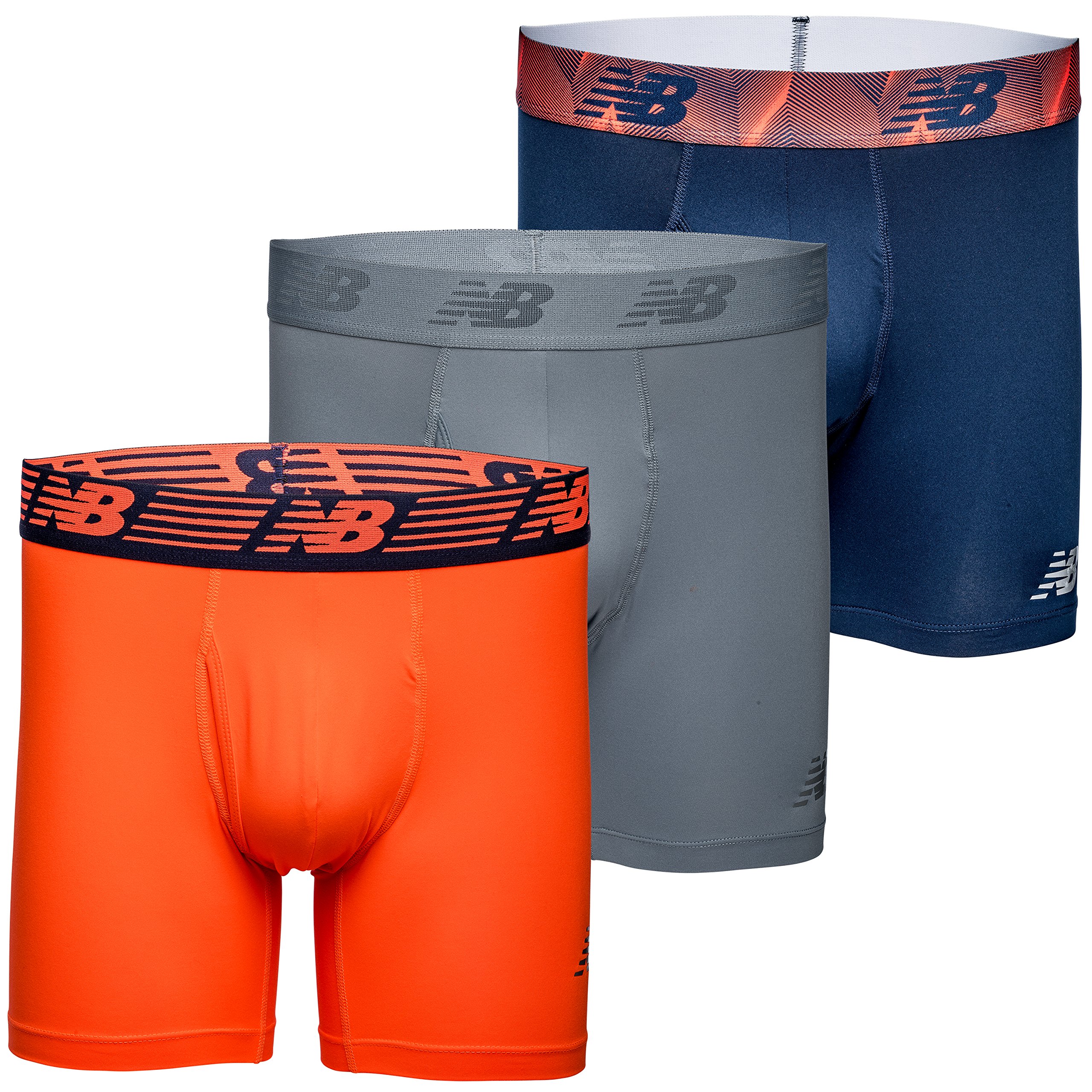 Calzoncillos Tipo Bóxer New Balance Para Hombre, Paquete De 6 Unidades, Tamaño Pequeño (29-31) - Venta Internacional.