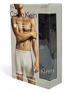 Foto 5 | Boxer Calvin Klein Cotton Stretch Para Hombre Brief 3 Pack