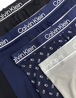 Foto 3 | Boxer De Microfibra Calvin Klein De Algodon Para Hombre 4 Pack