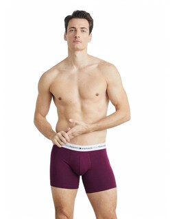 Foto 2 | Boxer Tommy Hilfiger Para Hombre De Algodon 3 Pack
