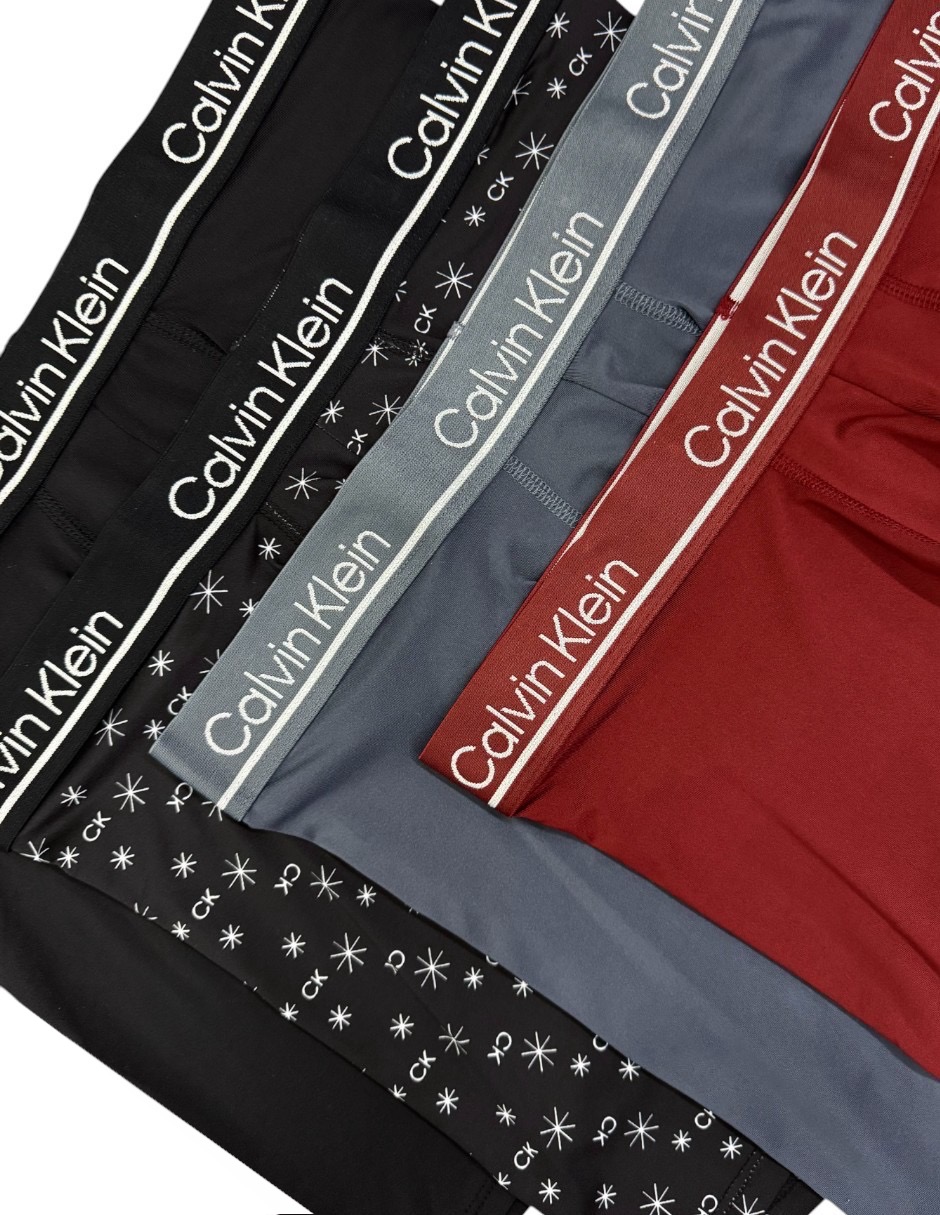 Foto 4 pulgar | Boxers Calvin Klein Largos 4 Pack De Microfibra - Original