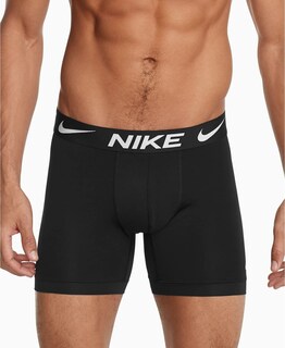 Foto 2 | Bóxer Largo Nike para Hombre 3 Piezas