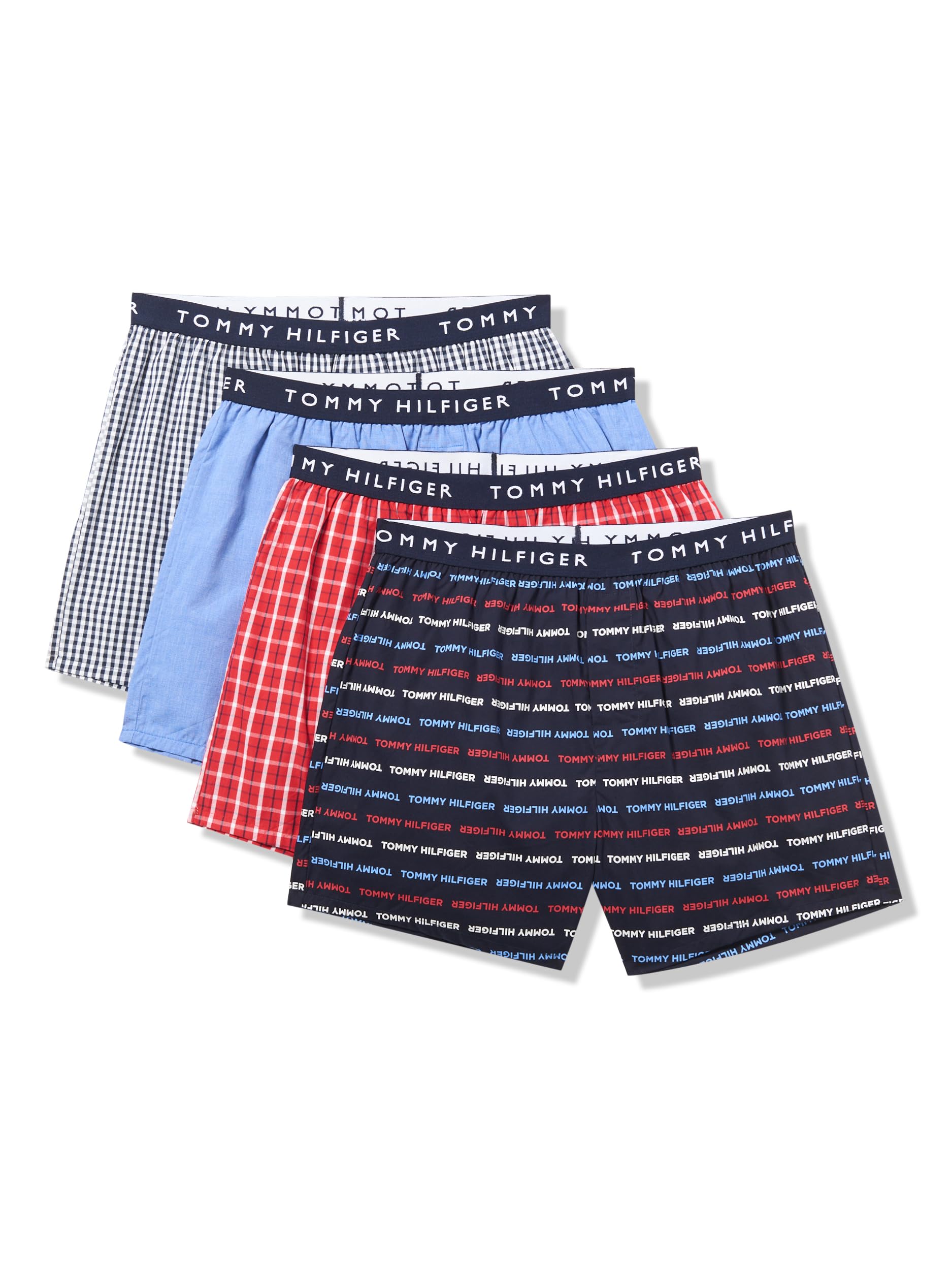 Foto 2 pulgar | Boxer Tommy Hilfiger, Clásico, Algodón, Paquete De 4 Unidades - Venta Internacional.