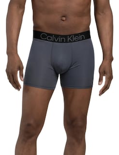 Foto 2 | Calvin Klein Boxer Briefs Pack De 3 Con Logo Bold Para Hombre, Diseño Deportivo, En Tonos Turbulence