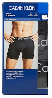 Foto 4 | Calzoncillos Bóxer Calvin Klein De Microfibra Cromática Para Hombre - Venta Internacional.