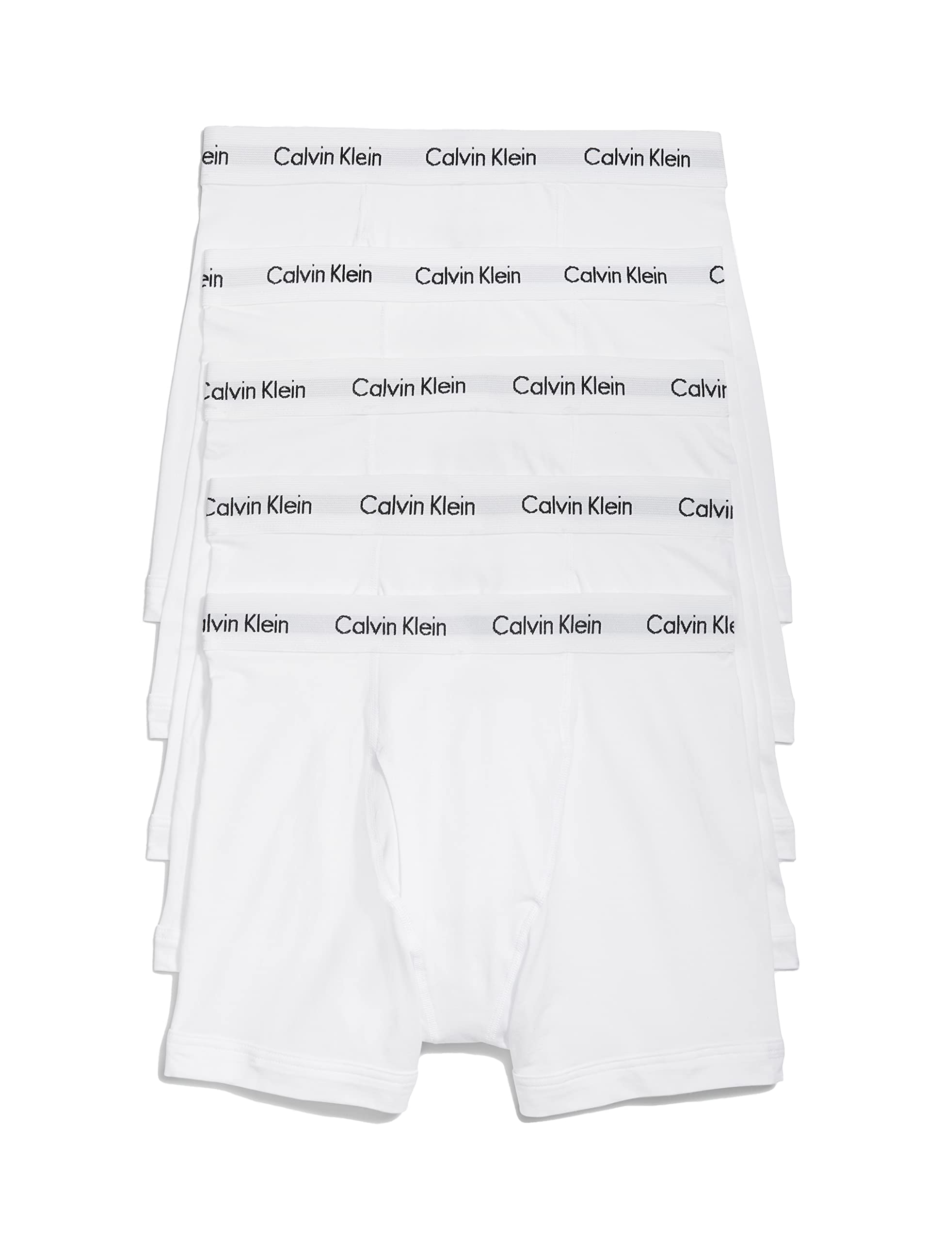 Foto 2 pulgar | Calzoncillos Tipo Bóxer Calvin Klein De Algodón Elástico Para Hombre, Paquete De 5 - Venta Internacional.