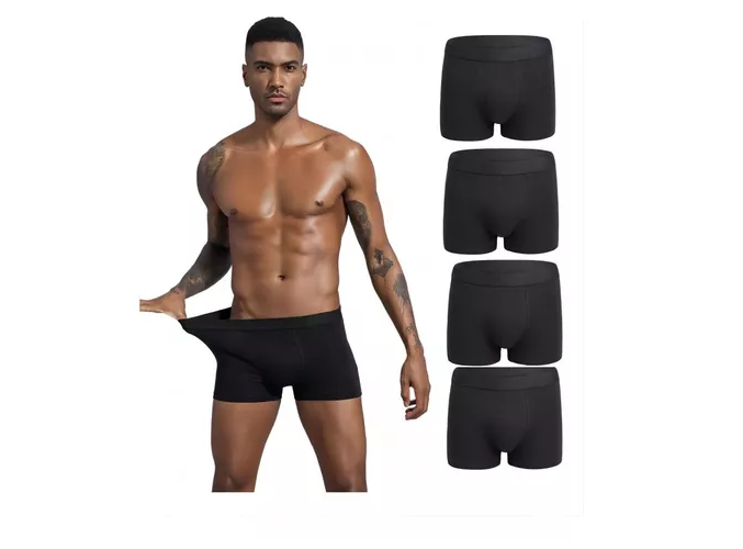 Foto 3 pulgar | 4pzs Xtellar Algodón Boxer Hombre Calzones Ropa Interior Para Hombre