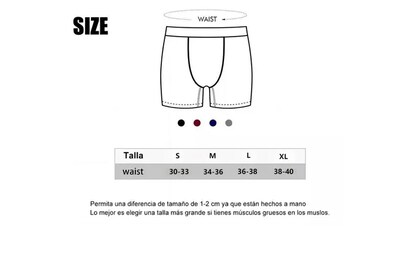 Foto 3 | 4pzs Xtellar Algodón Boxer Hombre Calzones Ropa Interior Para Hombre