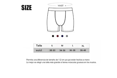 Foto 3 | 4pzs Xtellar Algodón Boxer Hombre Calzones Ropa Interior Para Hombre