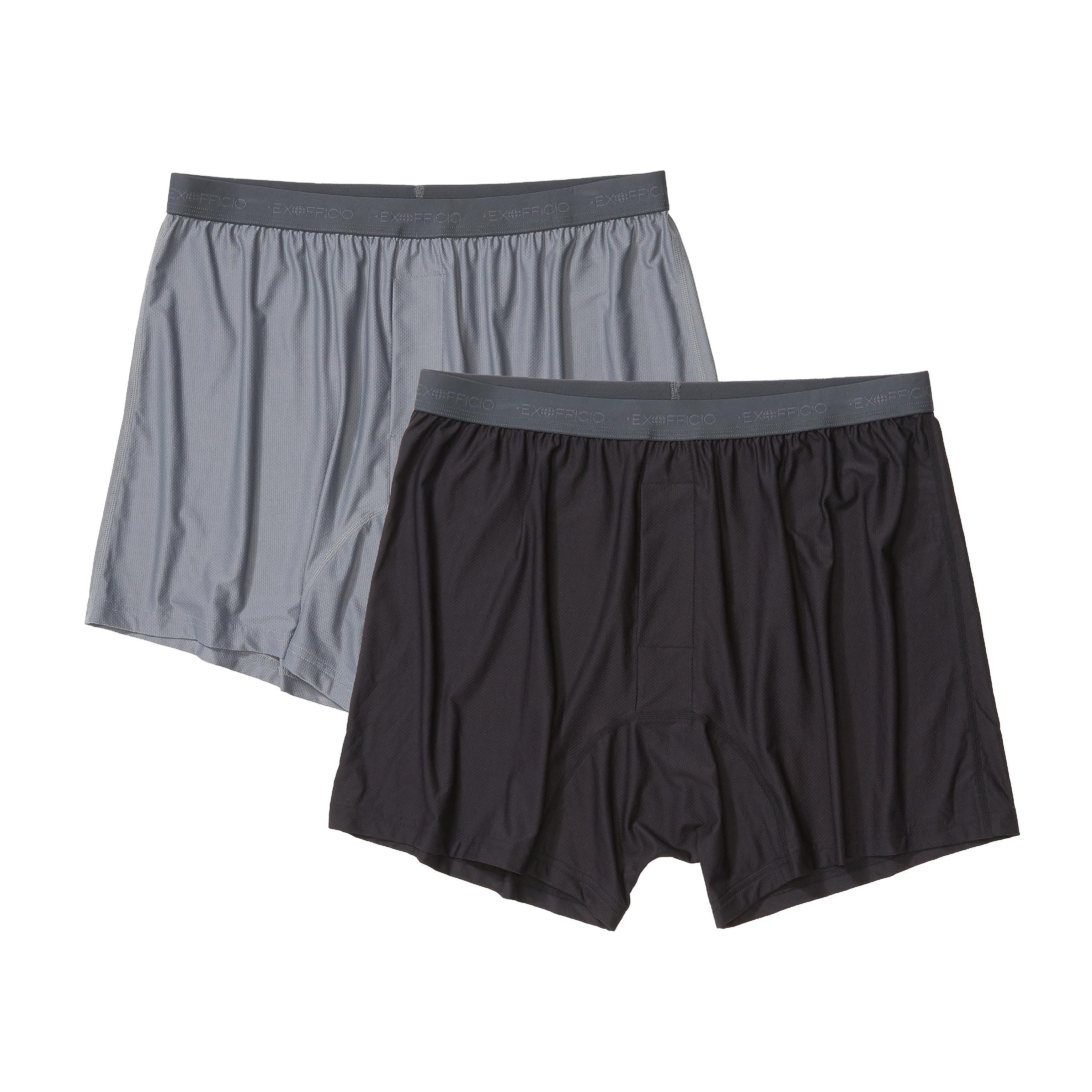 Foto 1 | Boxer Exofficio Give-n-go 2.0 Para Hombre, Acero Óniz/negro Xl - Venta Internacional.