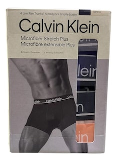 Foto 3 | Boxer Calvin Klein Trunk 4 Pack Microfibra Np2755 - Original